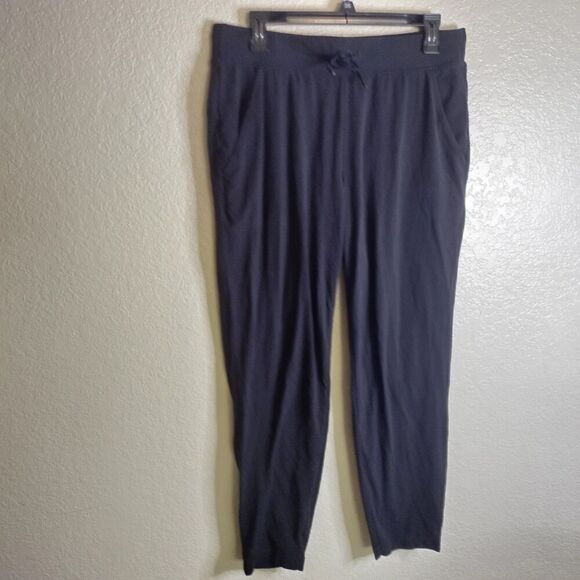 Athleta Powervita Ankle Pants Black Sz M - Picture 2 of 9